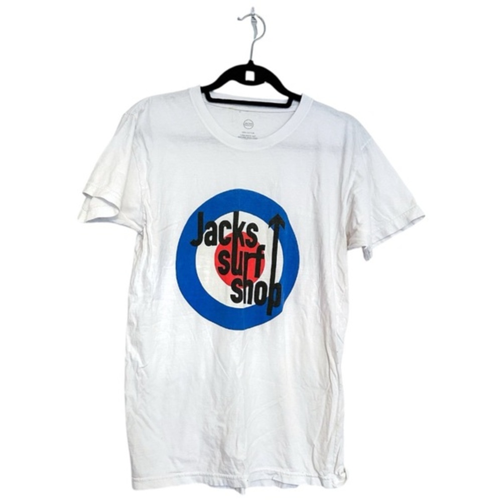 Jacks Surfboards Jack’s Surf Shop The Who Parody Graphic T-Shirt, Small